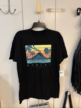 Hurley Mens New black Medium T Shirt
